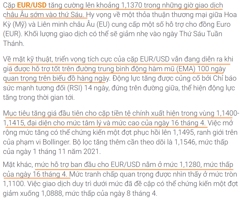 tin tuc 2.1 2004 Thị trường EURUSD