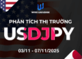 Phân Tích Thị Trường USDJPY Ngày 03/11-07/11/2025