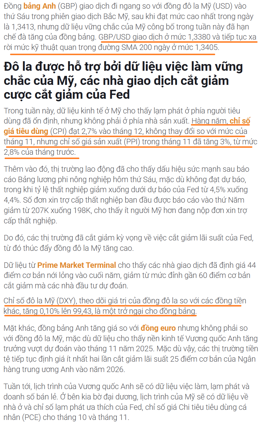 tin tuc 2.1 1801 Thị trường GBPUSD